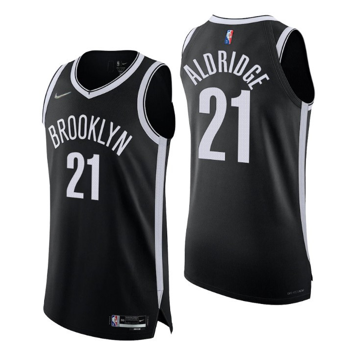 Brooklyn Nets LaMarcus Aldridge 2021-22 75th Anniversary Diamond Jersey Icon