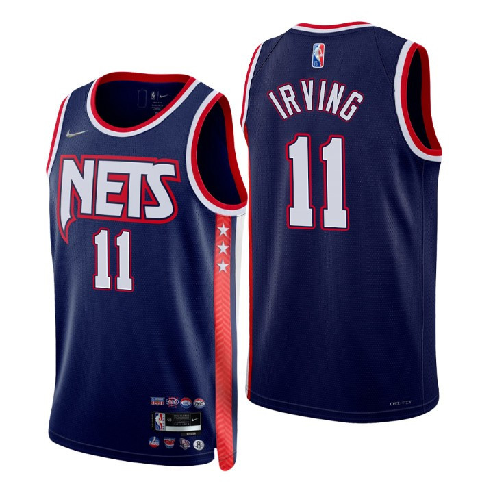 2021-22 Brooklyn Nets Kyrie Irving City 75th Anniversary Jersey