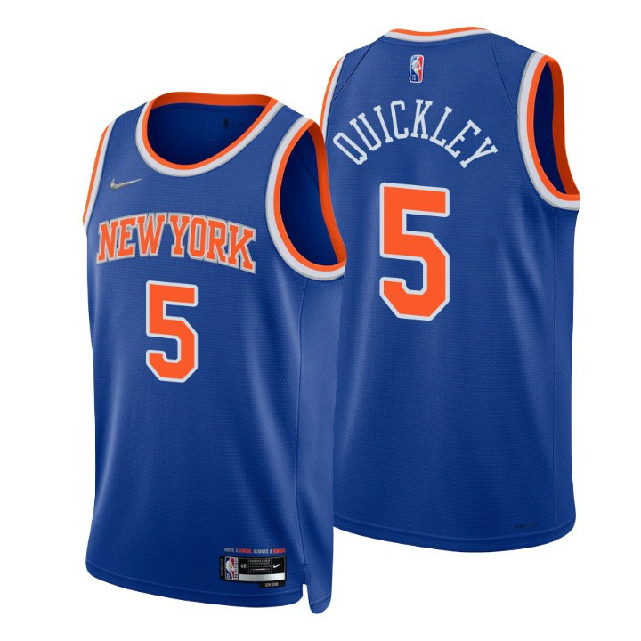 New York Knicks Immanuel Quickley 75th Anniversary Diamond Jersey Icon