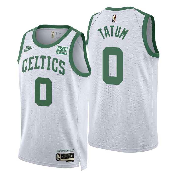 Boston Celtics Jayson Tatum Classic Edition Year Zero Jersey 75th Season
