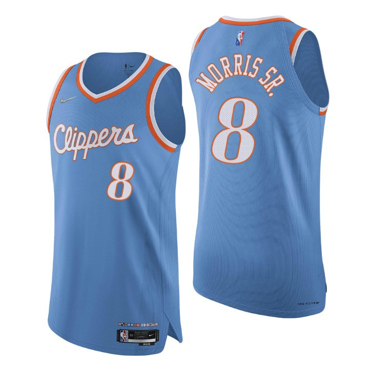 Los Angeles Clippers 2021-22 NBA 75TH Marcus Morris Sr. Jersey City