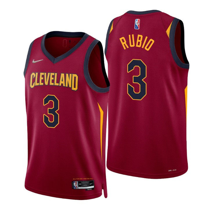 Cleveland Cavaliers Ricky Rubio 75th Anniversary Diamond Jersey Icon