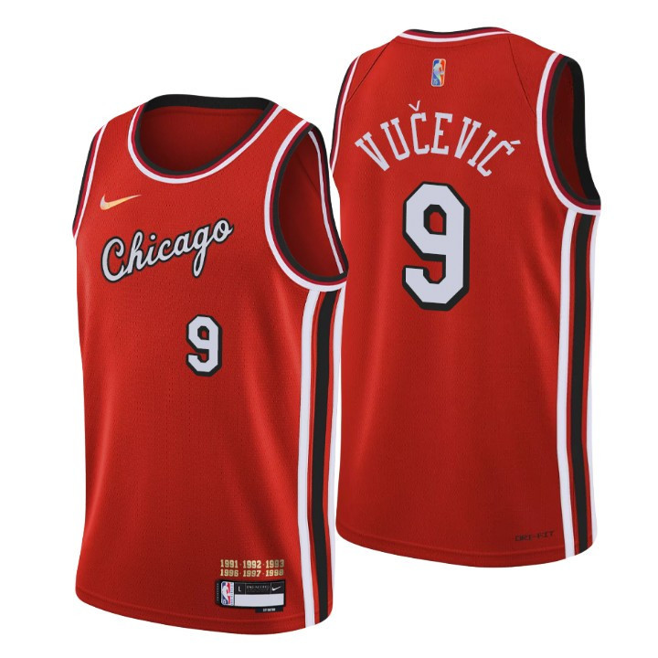 2021-22 Chicago Bulls Nikola Vucevic City 75th Anniversary Jersey