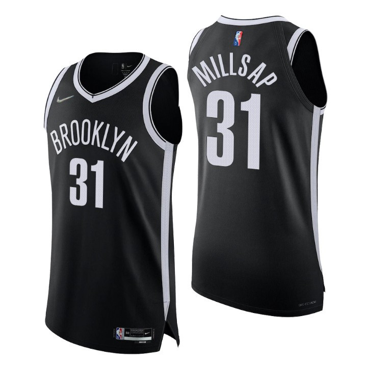 Brooklyn Nets Paul Millsap 2021-22 75th Anniversary Diamond Jersey Icon