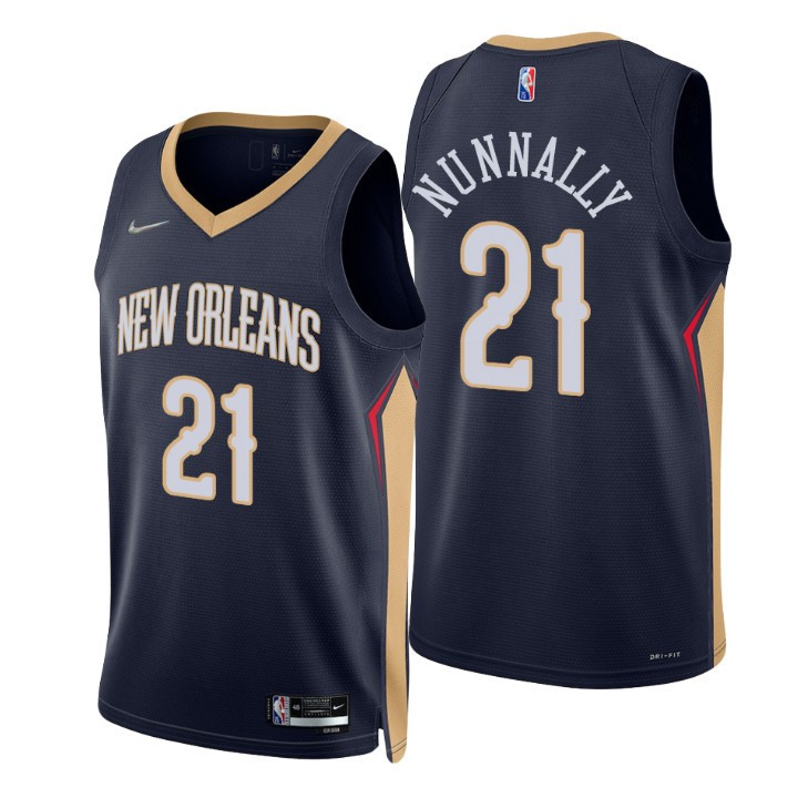 New Orleans Pelicans James Nunnally 75th Anniversary Diamond Jersey Icon
