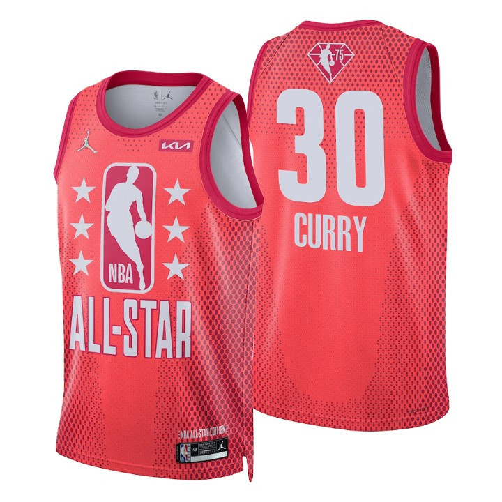Warriors Stephen Curry 2022 NBA All-Star 75TH Jersey