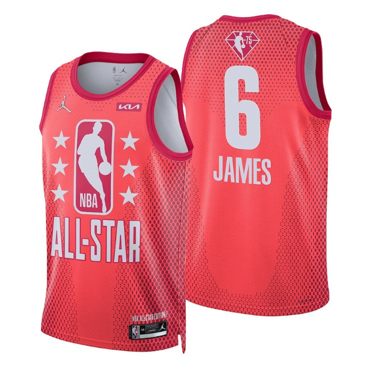 Lakers LeBron James 2022 NBA All-Star 75TH Jersey