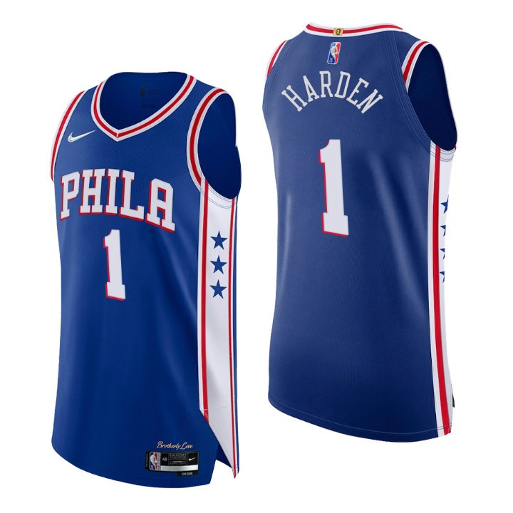 76ers NBA 75TH James Harden Icon Jersey