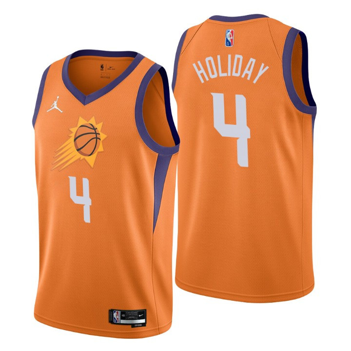 Suns Aaron Holiday 75th Anniversary Statement Jersey