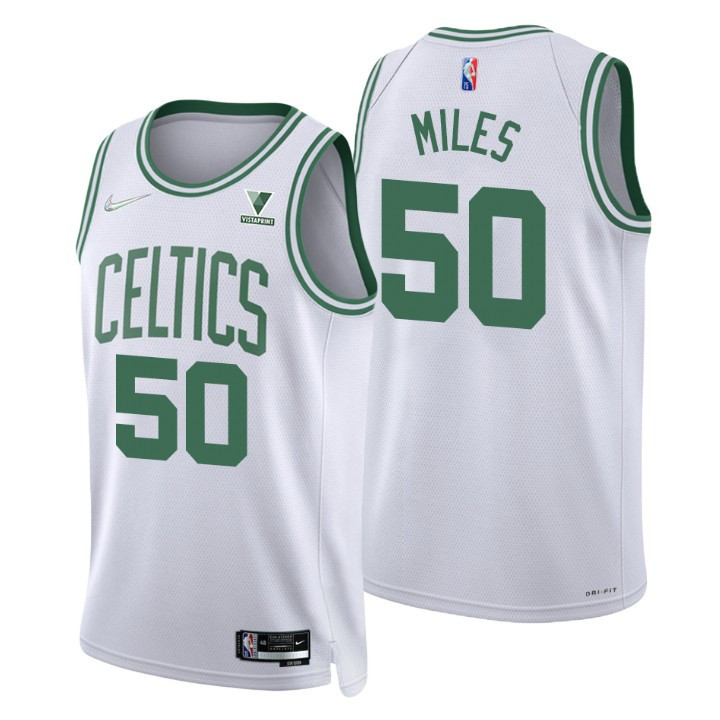 2021-22 Celtics C. J. Miles Association 75th Anniversary Jersey