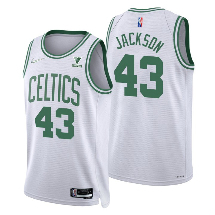 2021-22 Celtics Justin Jackson Association 75th Anniversary Jersey