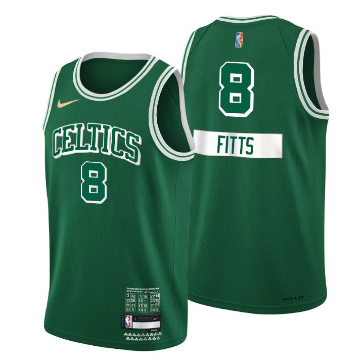 Celtics Malik Fitts 75th Anniversary City Jersey