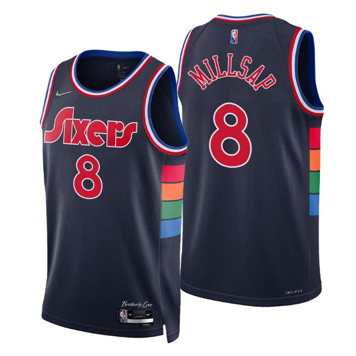 76ers Paul Millsap 75th Anniversary City Jersey