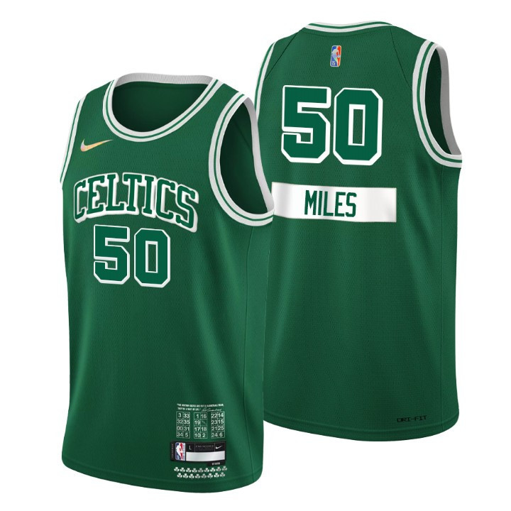 2021-22 Celtics C. J. Miles City 75th Anniversary Jersey