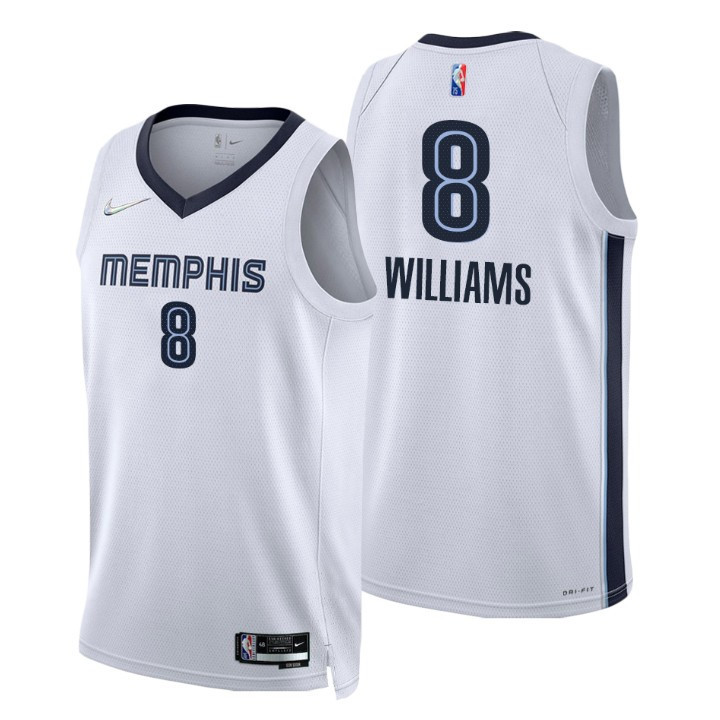 2021-22 Grizzlies Ziaire Williams Association 75th Anniversary Jersey