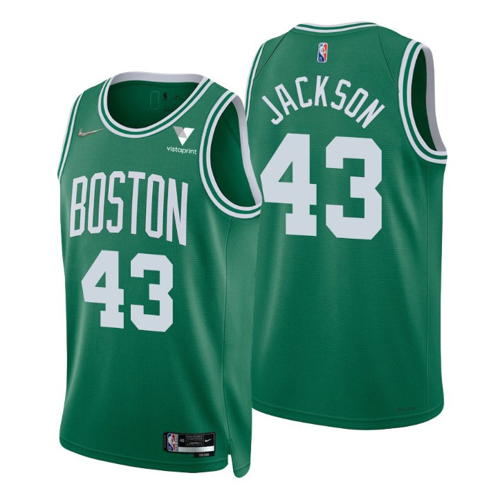2021-22 Celtics Justin Jackson Icon 75th Anniversary Jersey