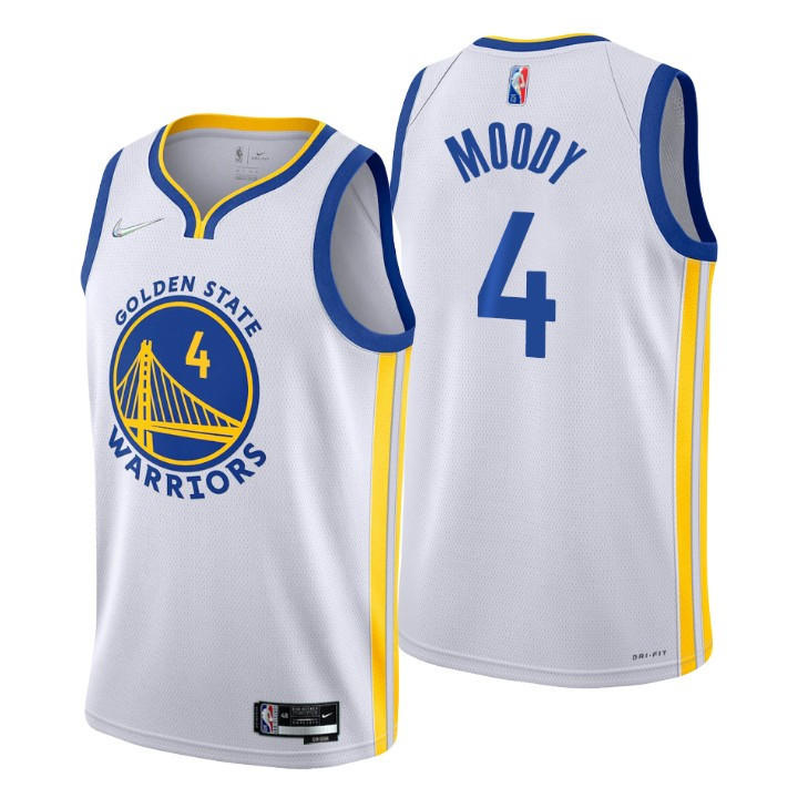 2021-22 Warriors Moses Moody Association 75th Anniversary Jersey