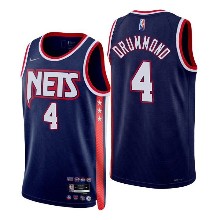 Nets Andre Drummond 75th Anniversary City Jersey