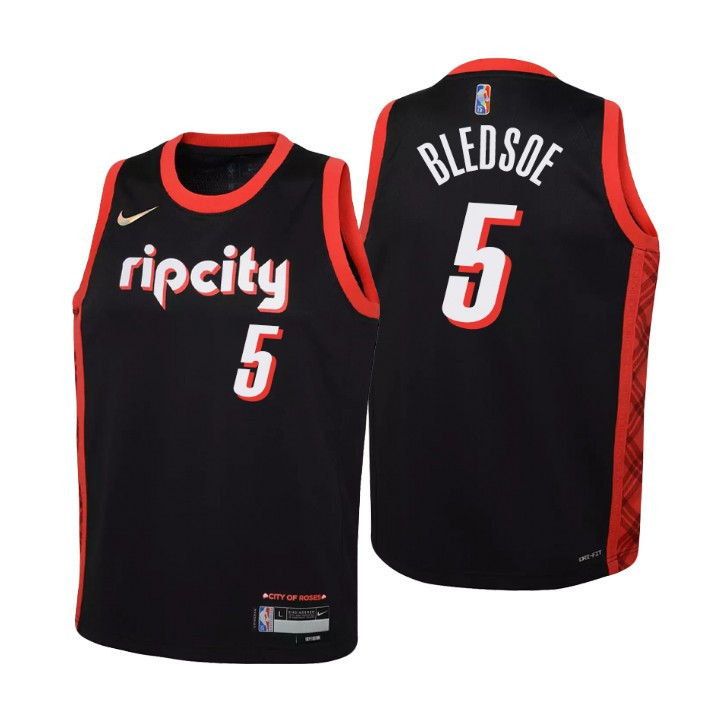 Blazers Eric Bledsoe 75th Anniversary City Youth Jersey