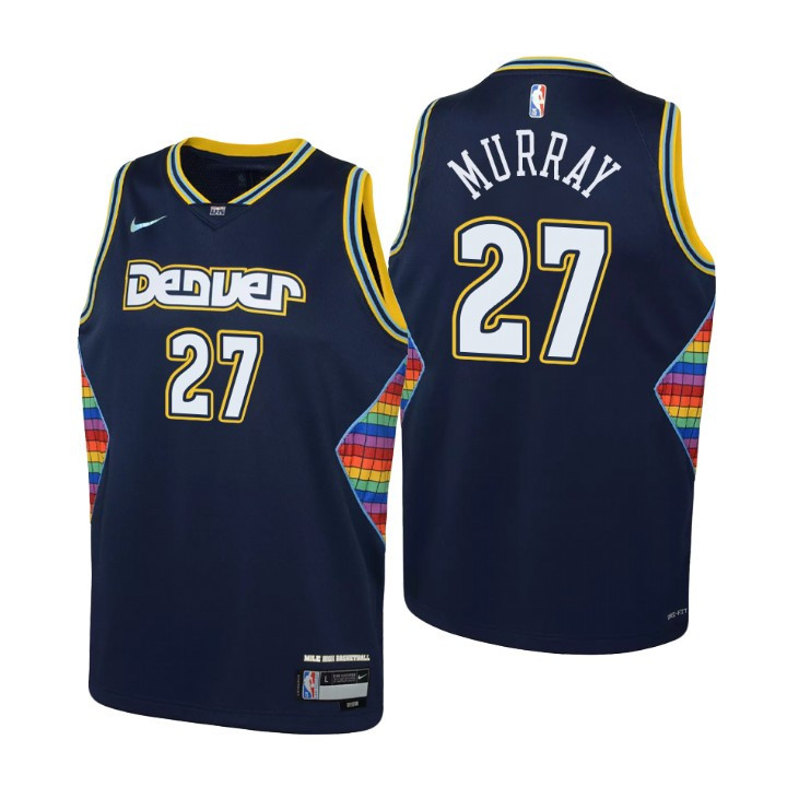 2021-22 Nuggets Jamal Murray 75th Anniversary City Youth Jersey