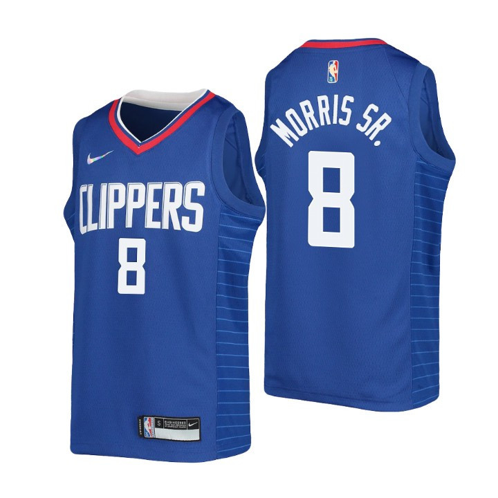 Clippers Marcus Morris Sr. 75th Anniversary Icon Youth Jersey