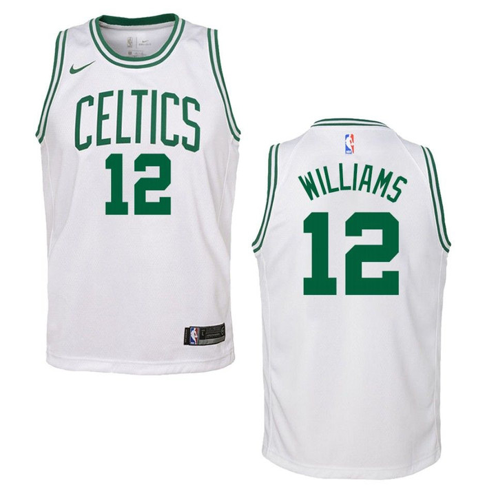 Youth Boston Celtics #12 Grant Williams Association Swingman Jersey - White