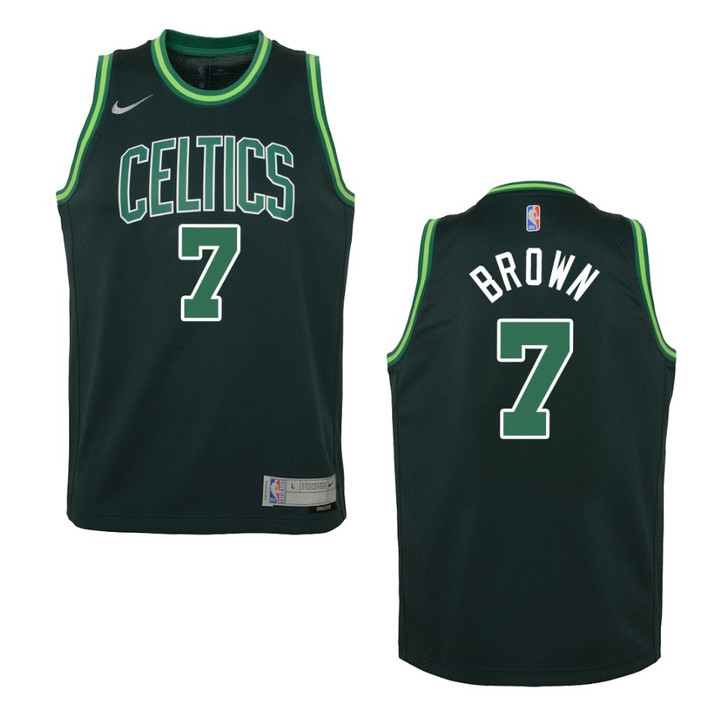 Boston Celtics Jaylen Brown Earned Jersey Green