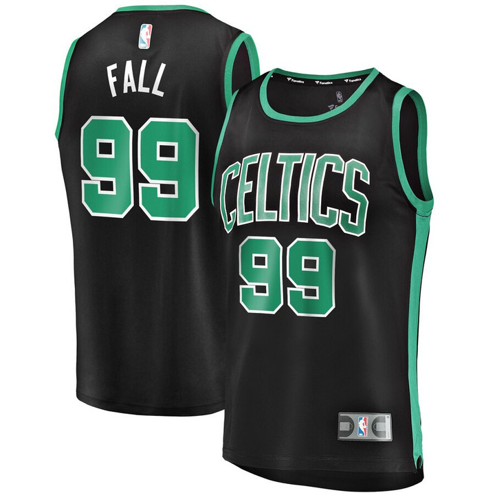 Tacko Fall Boston Celtics Fanatics Branded 2019/20 Fast Break Replica Jersey Black - Statement Edition