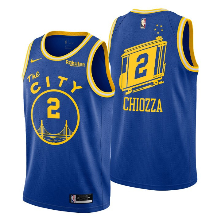 Mitchell & Ness Golden State Warriors Chris Chiozza Hardwood Classics Jersey