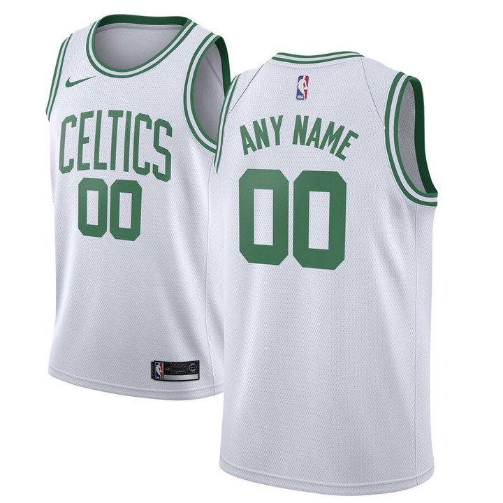 Boston Celtics Nike Custom Swingman Jersey White - Association Edition