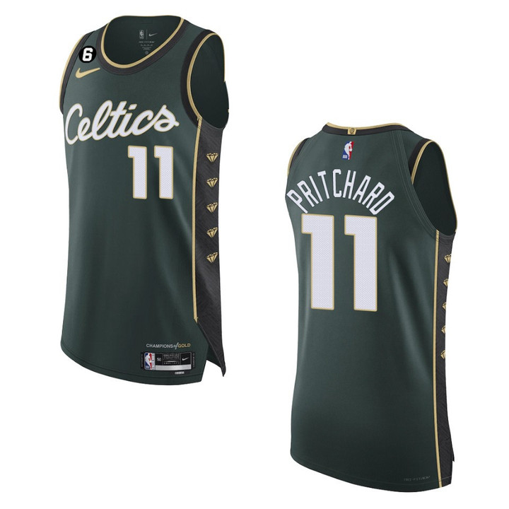 2022-23 City Edition Boston Celtics Payton Pritchard Green Jersey