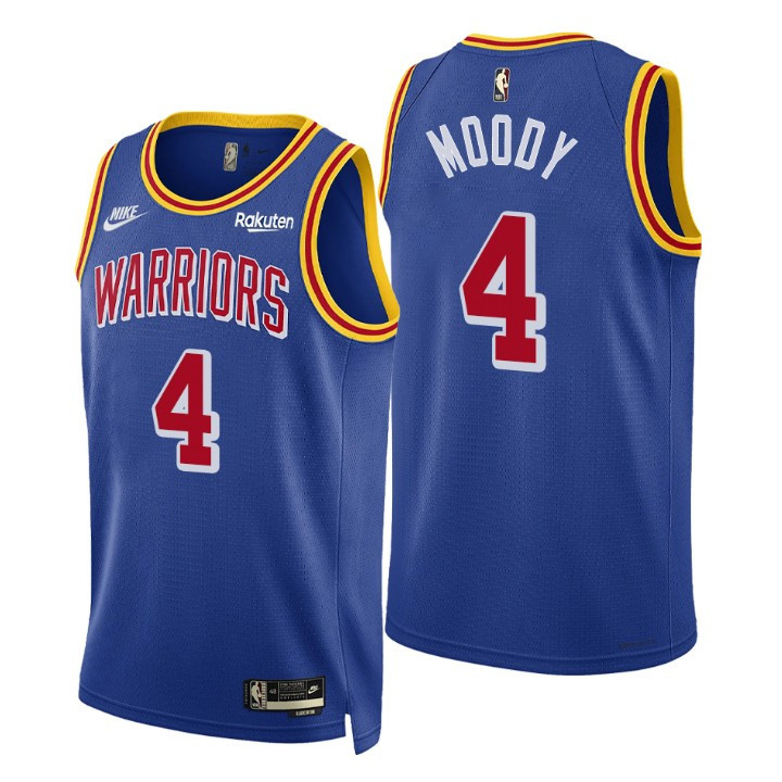 Golden State Warriors Moses Moody 2021-22 75th Anniversary Classic Edition Year Zero Jersey