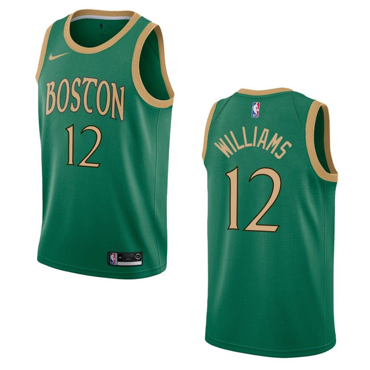 Men's Boston Celtics #12 Grant Williams City Swingman Jersey - Kelly Green