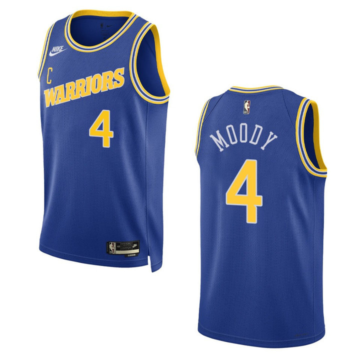 Golden State Warriors Moses Moody Royal Swingman 2022-23 Classic Edition Jersey