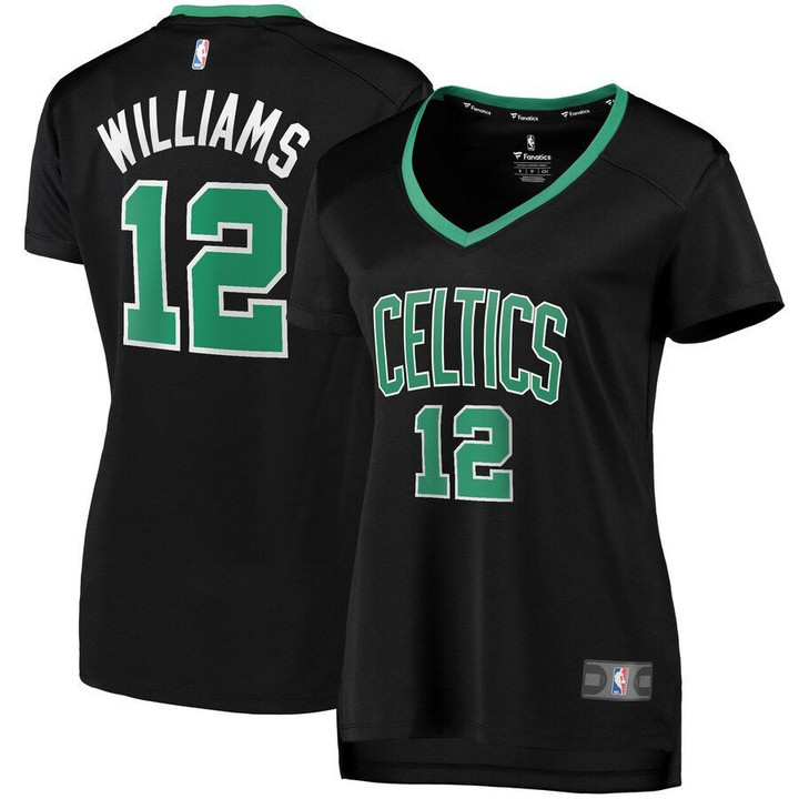 Grant Williams Boston Celtics Fanatics Branded Women's Fast Break Replica Player Jersey - Statement Edition - Black