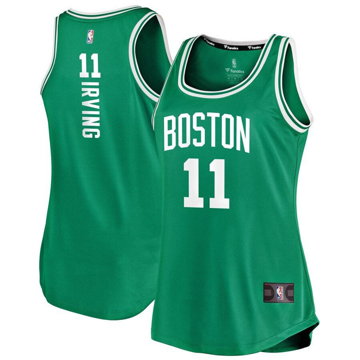 Kyrie Irving Boston Celtics Fanatics Branded Women's Fast Break Tank Jersey - Icon Edition - Kelly Green