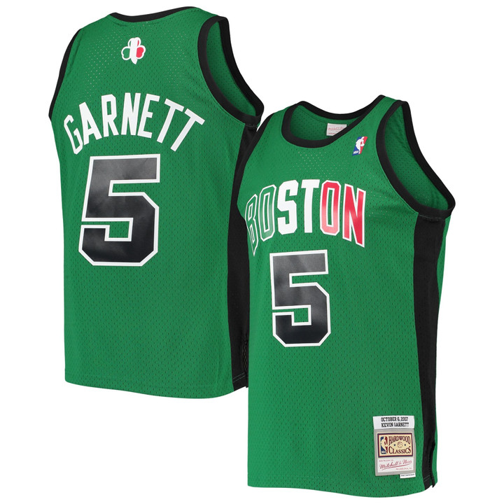 Kevin Garnett Boston Celtics Mitchell & Ness 2007-08 Hardwood Classics Alternate Swingman Jersey - Kelly Green