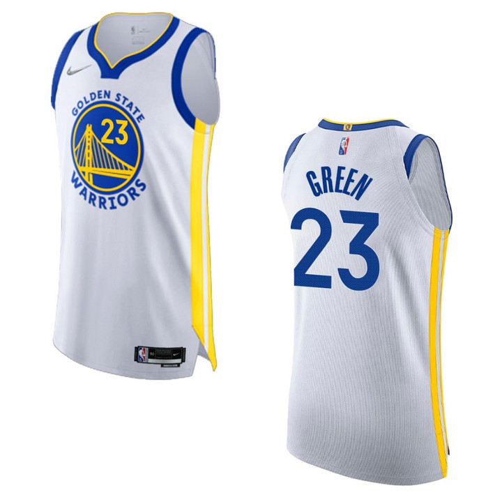 Draymond Green Golden State Warriors Association Edition White 2021-22 Jersey Authentic