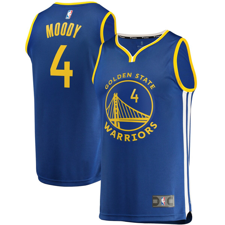 Moses Moody Golden State Warriors 2021/22 Fast Break Replica Jersey - Icon Edition - Royal