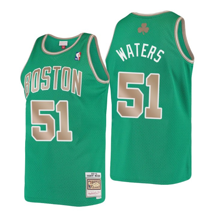 Mitchell & Ness Boston Celtics Tremont Waters Hardwood Classics Jersey