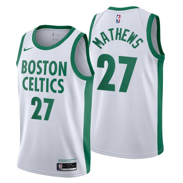 Boston Celtics Garrison Mathews City Edition Jersey