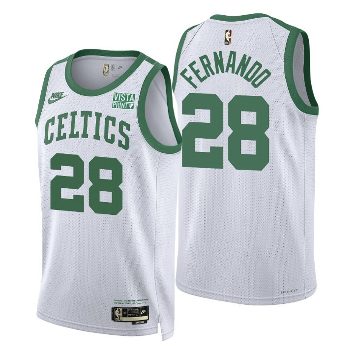 Boston Celtics Bruno Fernando Classic Edition Year Zero Jersey 75th Season