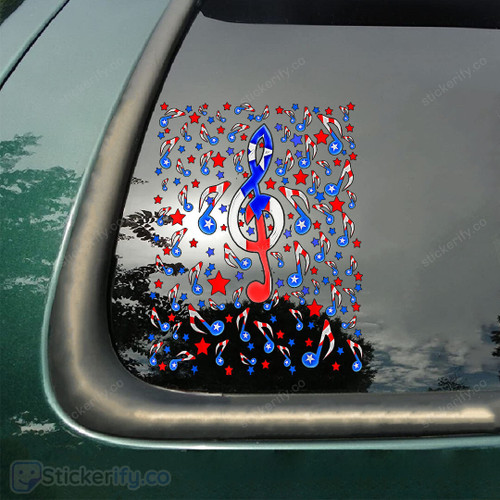 DCPRBC0004 Boricua I Puerto Rico I Music Puerto Rican Car Decal
