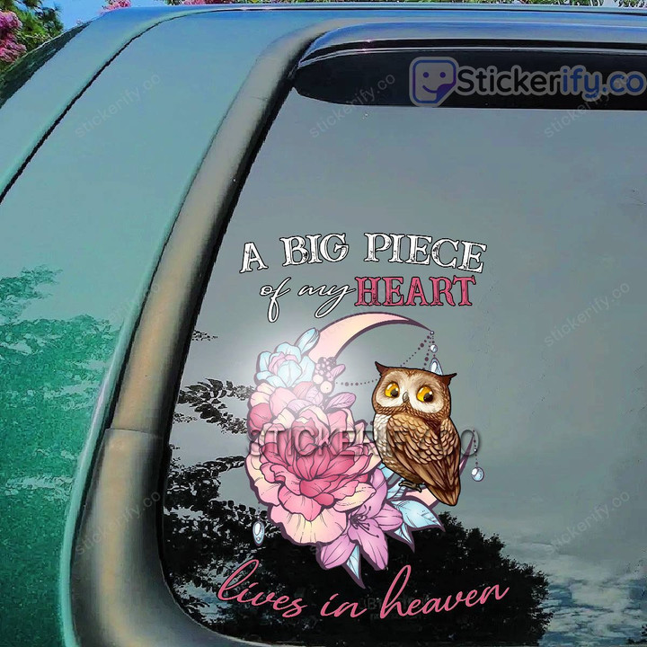 DCLVMI2691 Owl Memorial Decal