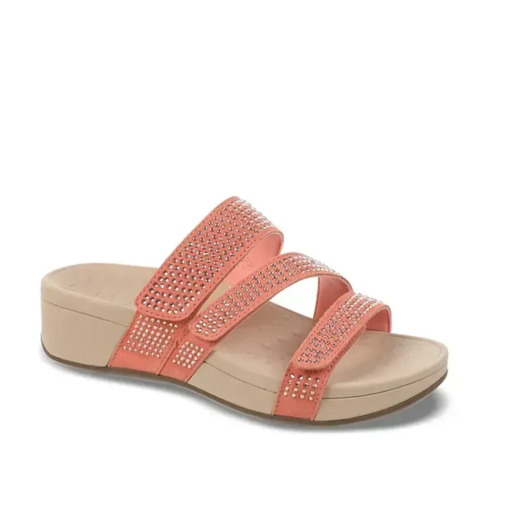 FleekComfy™ Crystal Sandals with Concealed Orthopedic Insole