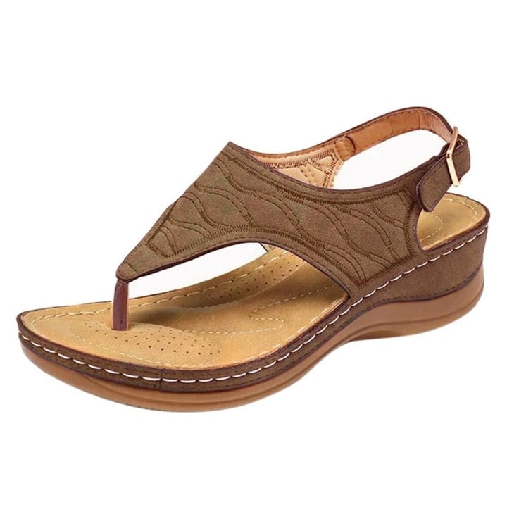 Women Sandals Summer 2021 Casual Soft Flat Sole Open Toe Design