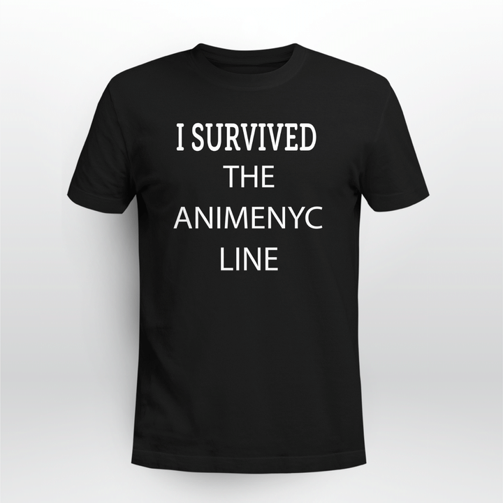 i survived the animenyc line shirt