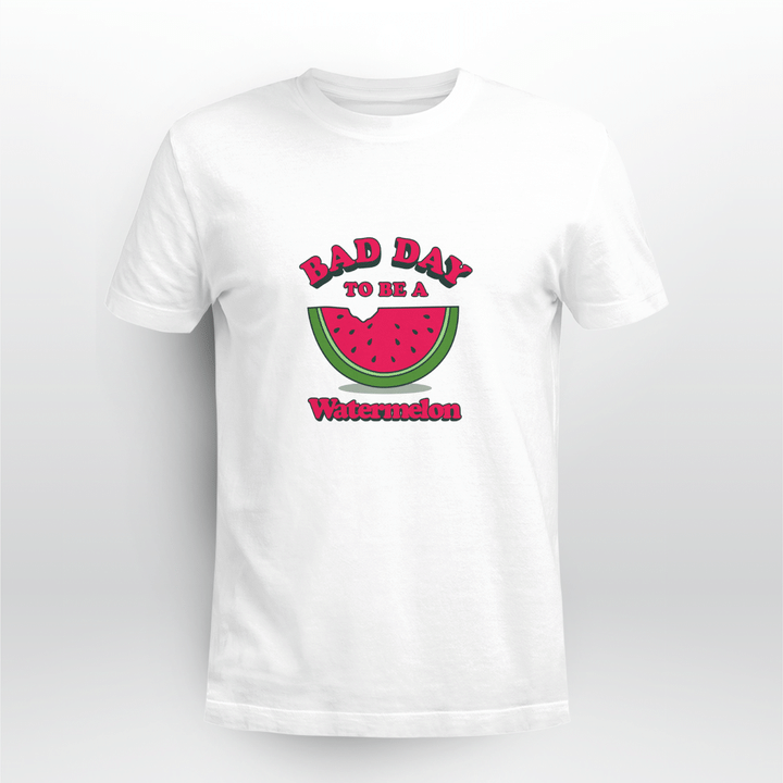 bad day to be a watermelon pocket shirt