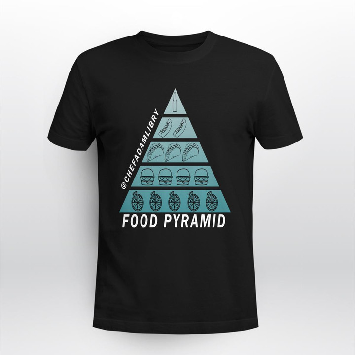 food pyramid shirt