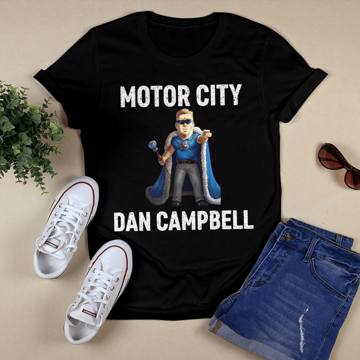 Motor City Dan Campbell football merch